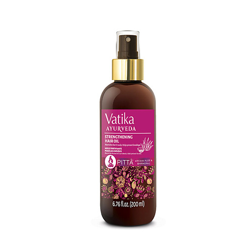 

VATIKA AYURVEDA Масло для укрепления ослабленных и тонких волос ПИТТА ДОША, Масло для укрепления ослабленных и тонких волос ПИТТА ДОША