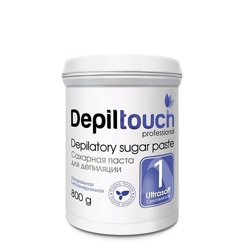 

DEPILTOUCH PROFESSIONAL Сахарная паста для депиляции №1 Сверхмягкая Depilatory Sugar Paste 330, Сахарная паста для депиляции №1 Сверхмягкая Depilatory Sugar Paste
