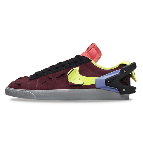 

NIKE Кроссовки Blazer Low Acronym Night Maroon, Кроссовки Blazer Low Acronym Night Maroon