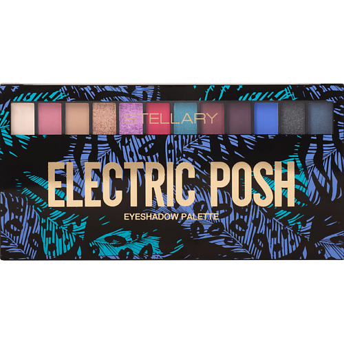 

STELLARY Палетка теней для век Electric posh, Палетка теней для век Electric posh