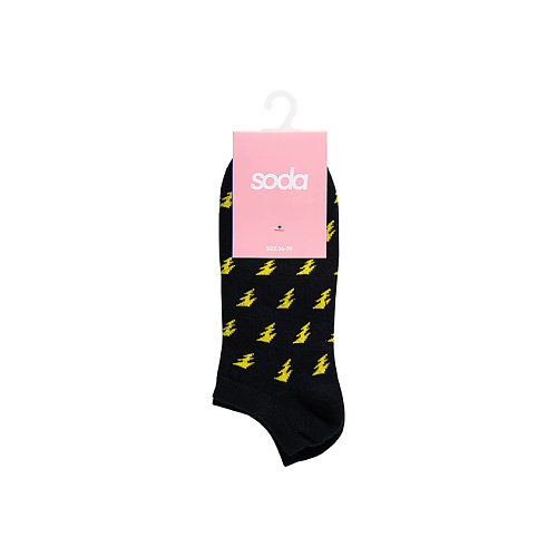 

SODA Носки женские, черные, Носки женские, черные