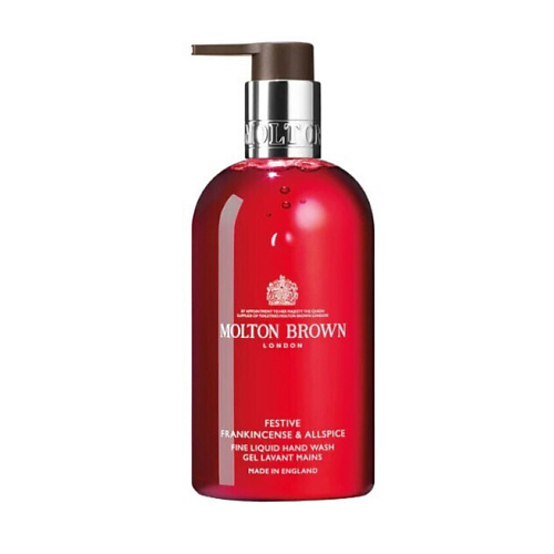 

MOLTON BROWN Жидкое мыло Festive Frankincense & Allspice Fine Liquid Hand Wash, Жидкое мыло Festive Frankincense & Allspice Fine Liquid Hand Wash