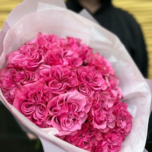 

TOOTFLOWERS Букет 15 пионовидных розовых роз, Букет 15 пионовидных розовых роз