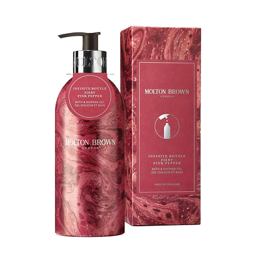 

MOLTON BROWN Гель для душа в многоразовом флаконе Fiery Pink Pepper Infinite Bottle 400, Гель для душа в многоразовом флаконе Fiery Pink Pepper Infinite Bottle