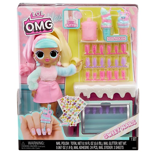 

LOL SURPRISE ЛОЛ СЮРПРАЙЗ Кукла ОМГ Sweet Nails Кэндилишес, ЛОЛ СЮРПРАЙЗ Кукла ОМГ Sweet Nails Кэндилишес