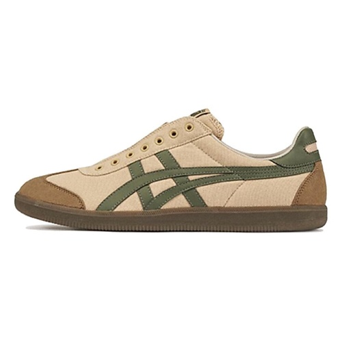 

ONITSUKA TIGER Кроссовки Tokuten Slip On 'Beige Brown Green', Кроссовки Tokuten Slip On 'Beige Brown Green'