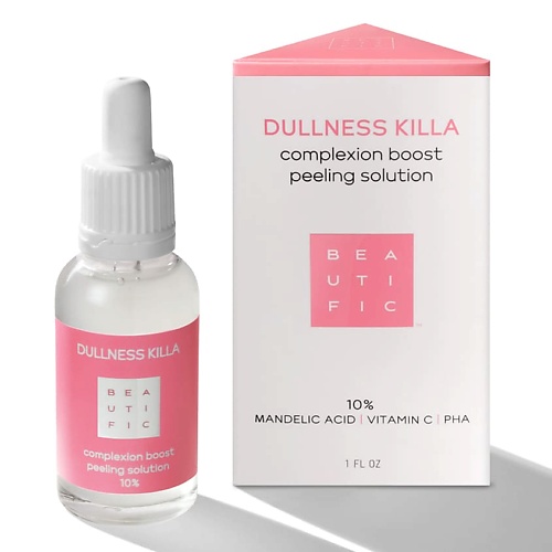 

BEAUTIFIC Пилинг всесезонный для мягкого обновления и идеального тона Dullness Killa, Пилинг всесезонный для мягкого обновления и идеального тона Dullness Killa