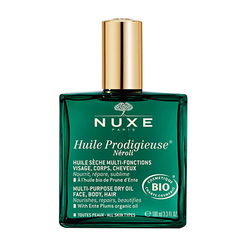 

NUXE Универсальное сухое масло Huile Prodigieuse Neroli, Универсальное сухое масло Huile Prodigieuse Neroli