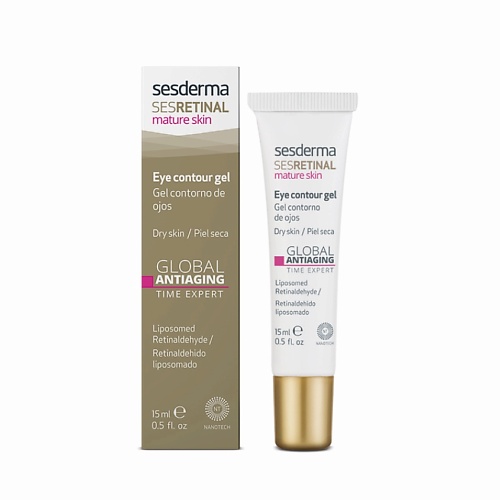 

SESDERMA Омолаживающий крем-контур для зоны вокруг глаз Эксперт времени Sesretinal Mature Skin Eye Contour Gel, Омолаживающий крем-контур для зоны вокруг глаз Эксперт времени Sesretinal Mature Skin Eye Contour Gel
