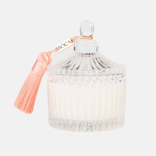 

BOCA AROMA Свеча ароматическая в шкатулке, аромат SPARKLING FRUIT: грейпфрут, лимон, персик 80, Свеча ароматическая в шкатулке, аромат SPARKLING FRUIT: грейпфрут, лимон, персик
