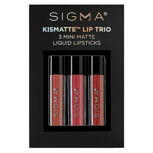 

SIGMA BEAUTY Набор средств для губ Kismatte Lip Trio, Набор средств для губ Kismatte Lip Trio