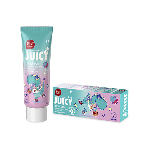 SPLAT Зубная паста детская со фтором Арбуз Juicy Lab 356₽