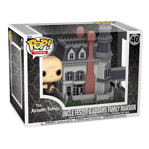 

FUNKO Фигурка The Addams Family Town Uncle Fester & Addams Family Mansion, Фигурка The Addams Family Town Uncle Fester & Addams Family Mansion