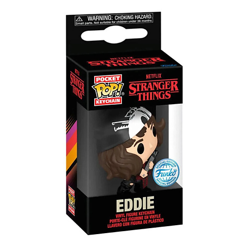 

FUNKO Фигурка Stranger Things Eddie Keychain, Фигурка Stranger Things Eddie Keychain