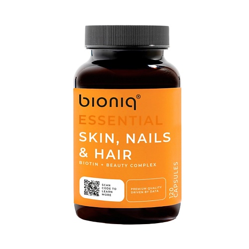 

BIONIQ ESSENTIAL КОЖА, НОГТИ & ВОЛОСЫ – SKIN, NAILS & HAIR Мультикомплекс для красоты кожи, волос и ногтей, КОЖА, НОГТИ & ВОЛОСЫ – SKIN, NAILS & HAIR Мультикомплекс для красоты кожи, волос и ногтей