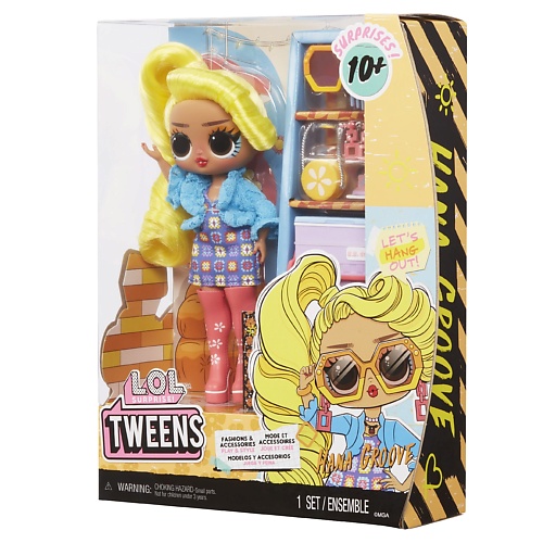 

LOL SURPRISE Кукла Tweens Хана Груви с аксессуарами, Кукла Tweens Хана Груви с аксессуарами