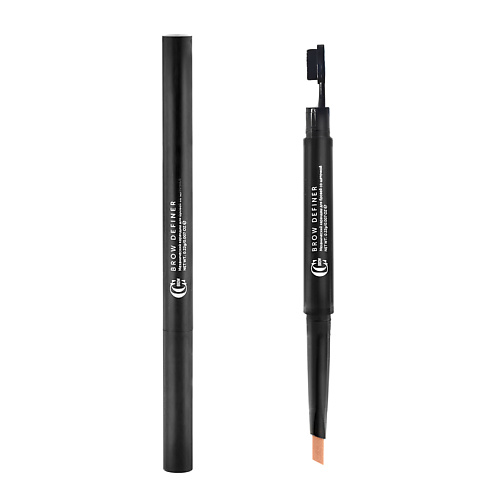 фото Lucas механический карандаш для бровей со щеточкой brow definer cc brow