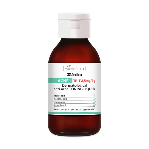 

BIELENDA Лосьон для лица и тела DR MEDICA ACNE анти-акне тонизирующий 250.0, Лосьон для лица и тела DR MEDICA ACNE анти-акне тонизирующий
