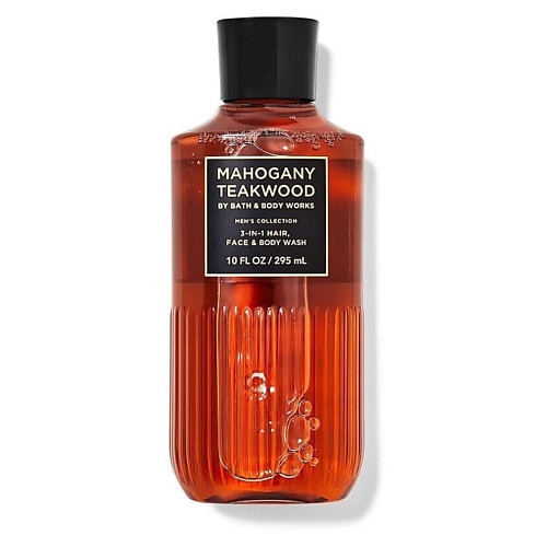 

BATH & BODY WORKS Гель для душа Mahogany Teakwood 3-in-1 Hair, Face & Body Wash, Гель для душа Mahogany Teakwood 3-in-1 Hair, Face & Body Wash
