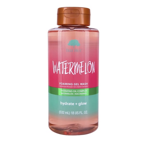 

TREE HUT Гель для душа с ароматом арбуза Watermelon Foaming Gel Wash, Гель для душа с ароматом арбуза Watermelon Foaming Gel Wash