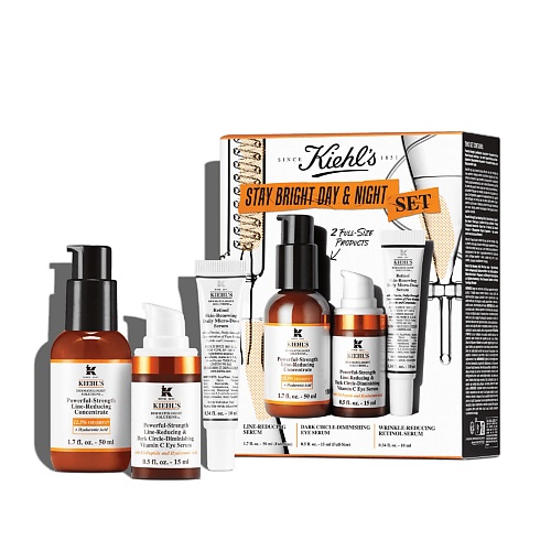 

KIEHL'S Набор Stay Bright Day & Night, Набор Stay Bright Day & Night