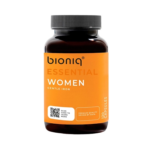 

BIONIQ ESSENTIAL ВУМАН – WOMAN Легкоусвояемое железо для женщин, ВУМАН – WOMAN Легкоусвояемое железо для женщин
