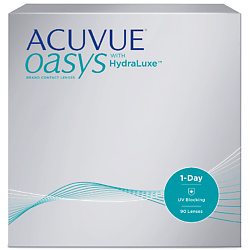 Однодневные контактные линзы ACUVUE OASYS 1-DAY with HydraLuxe 90 шт.