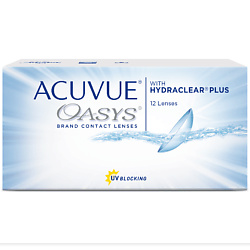 Двухнедельные контактные линзы ACUVUE OASYS with HYDRACLEAR PLUS 12 шт.