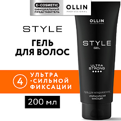 Гель для укладки волос ультра сильной фиксации Style