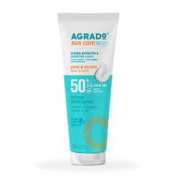 Крем солнцезащитный для лица и области декольте SPF50+
