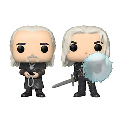 Фигурка The Witcher Pop! Television Vinyl 2 Pack Geralt & Vesemir 9 см