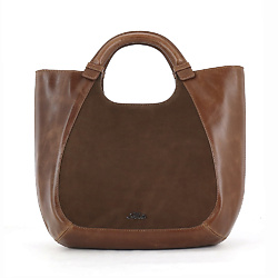 Сумка женская тоут с ручками через плечо нат. кожа 291-699