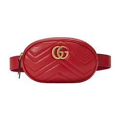 Сумка GG Marmont Leather Sling Bag Fanny Pack (Basic Set+Shopping Bag)
