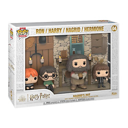 Фигурка Harry Potter Deluxe Moments Figures 4 Pack Hagrid´S Hut Minifigure