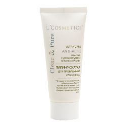 Пилинг - скатка Clear & Pure ULTRA CARE ANTI-ACNE