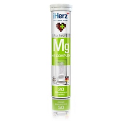 Магний + B комплекс шипучие таблетки Mg + B complex Effervescent Tablets