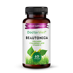 Коллаген+ гиалуроновая кислота DoctorWell Beautonica