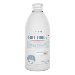 Тонизирующий шампунь с экстрактом пурпурного женьшеня OLLIN FULL FORCE