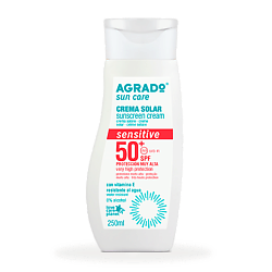 Солнцезащитный крем для чувствительной кожи SPF50+