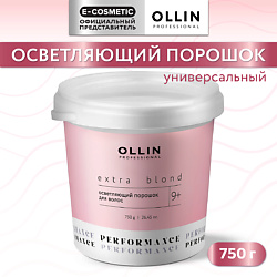 Осветляющий порошок для волос EXTRA BLOND PERFORMANCE 9+