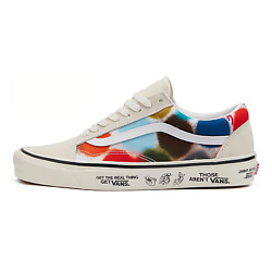 Кроссовки Old Skool Sneakers White/Red/Blue