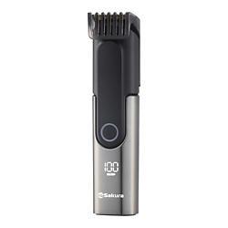 Триммер мужской SA-5536BK LED дисплей USB