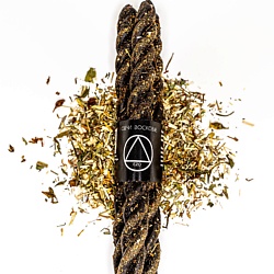 Ритуальные восковые свечи скрутки Защитная печать 3 шт.