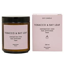 Свеча ароматическая Tobacco & Bay Leaf