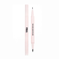 Двусторонняя подводка для глаз Two In One Liquid Eyeliner 01 black