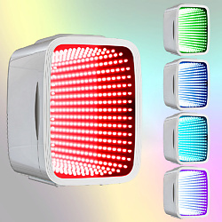 Холодильник для косметики и напитков Meyvel MD-04C3W-RGB