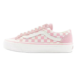 Кроссовки Old Skool Anti-Slip Wear-Resistant Low-Top Canvas Shoes Pink White