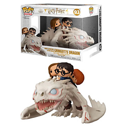 Фигурка Harry Potter Gringotts Dragon With Harry Ron And Hermione Figure