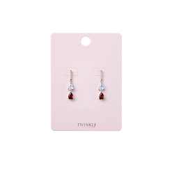 Серьги Burgundy