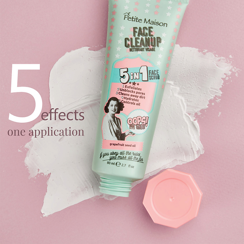 PETITE MAISON Очищающее средство для лица FACE CLEANUP – фото 4